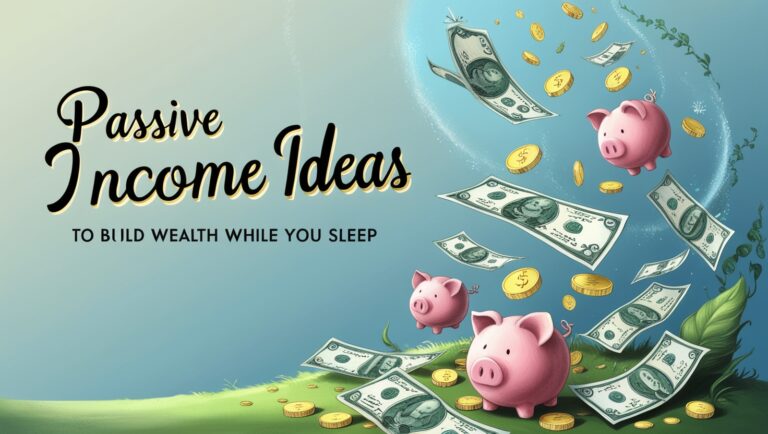 Passive Income Ideas to Build Wealth While You Sleep