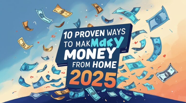 10 Proven Ways to Make Money from Home in 2025