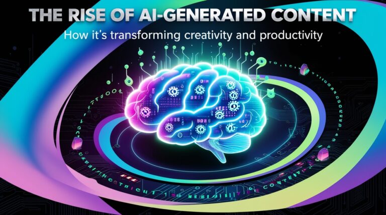 The Rise of AI-Generated Content: How It’s Transforming Creativity and Productivity