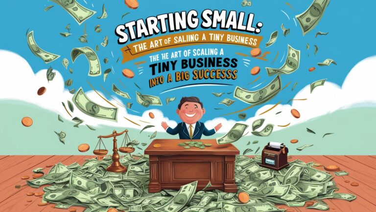 Starting Small: The Art of Scaling a Tiny Business into a Big Success