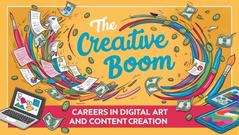 The Creative Boom: Careers in Digital Art and Content Creation