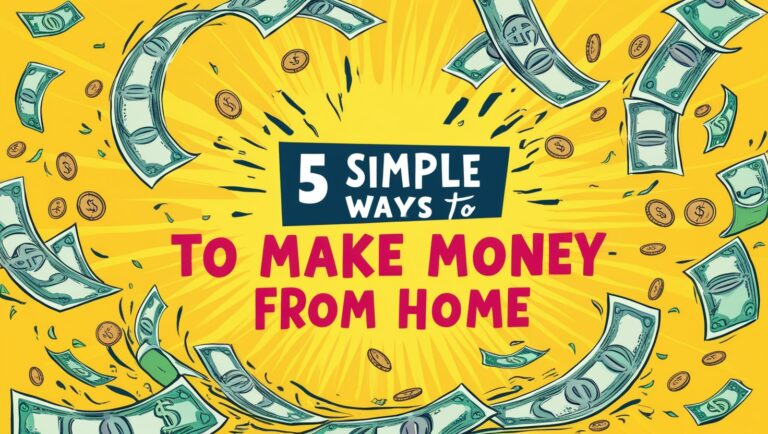 5 Simple Ways to Make Money from Home