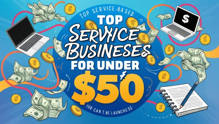 Top Service-Based Businesses You Can Launch for Under $50