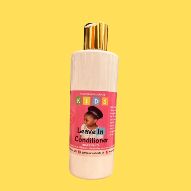 Kids Leave in conditioner with Hibiscus